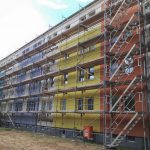 Neue Balkone für die Ruhlander Straße 69 a – e in Schwarzheide