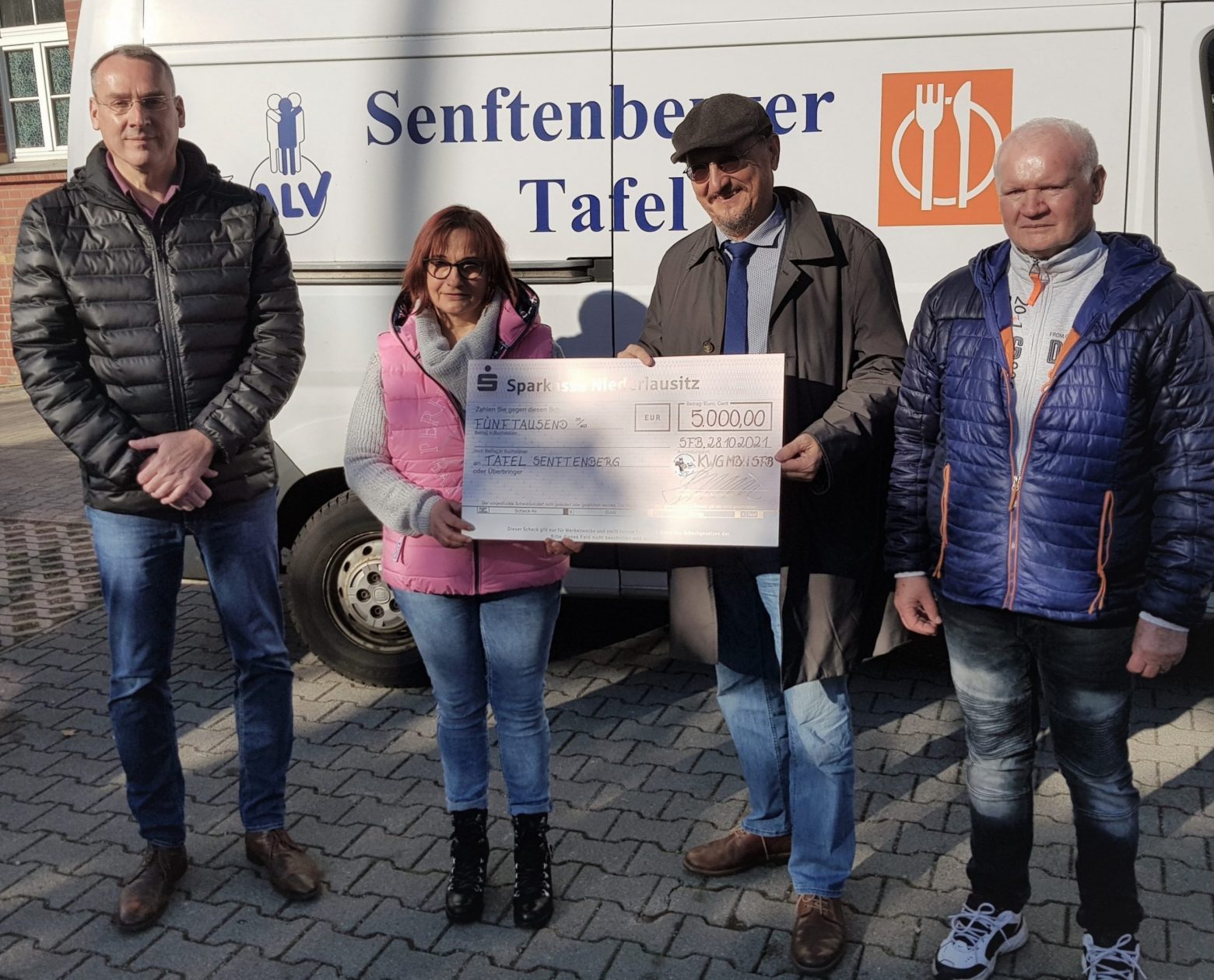KWG und Stadt Senftenberg unterstützen die Tafel