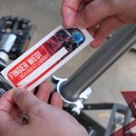 Polizei codiert am 30.06.2022 Fahrräder im Gewerbepark der KWG