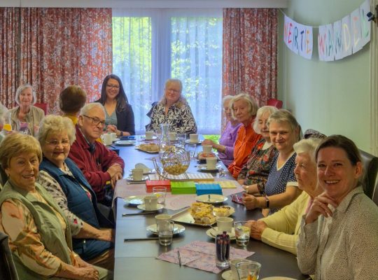 Teilnehmer des Bingo-Nachmittages in Großräschen